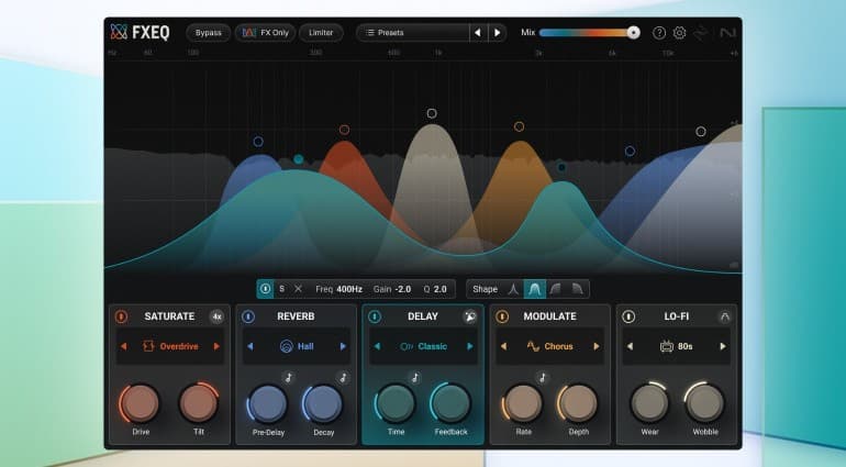 New Plugin Alert: iZotope FXEQ Redefines Frequency-Based Effects Control