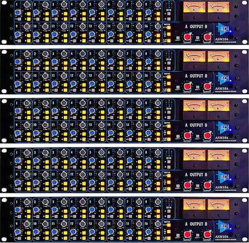 API Introduces the ASM164 Rackmount Analog Summing MixerAPI Introduces the ASM164 Rackmount Analog Summing Mixer: Legendary Sound in a Compact Package