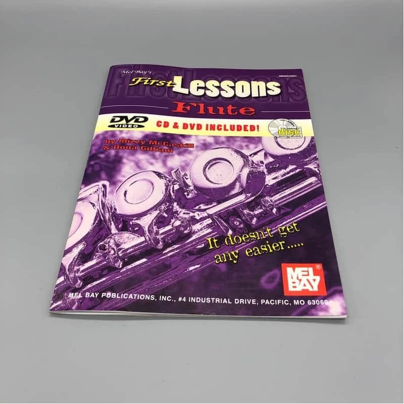 Mel Bay First Flute Lessons with DVD & CD (NEW OLD STOCK)