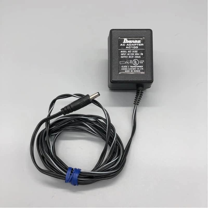 Ibanez AC103 AC Adapter (Model AEC-3530C) AC 120V DC3V 200mA